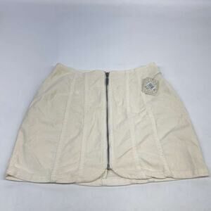 Free People We The Free Cheesecake Mini Skirt - Ivory Size 8 New W/ Small Defect
